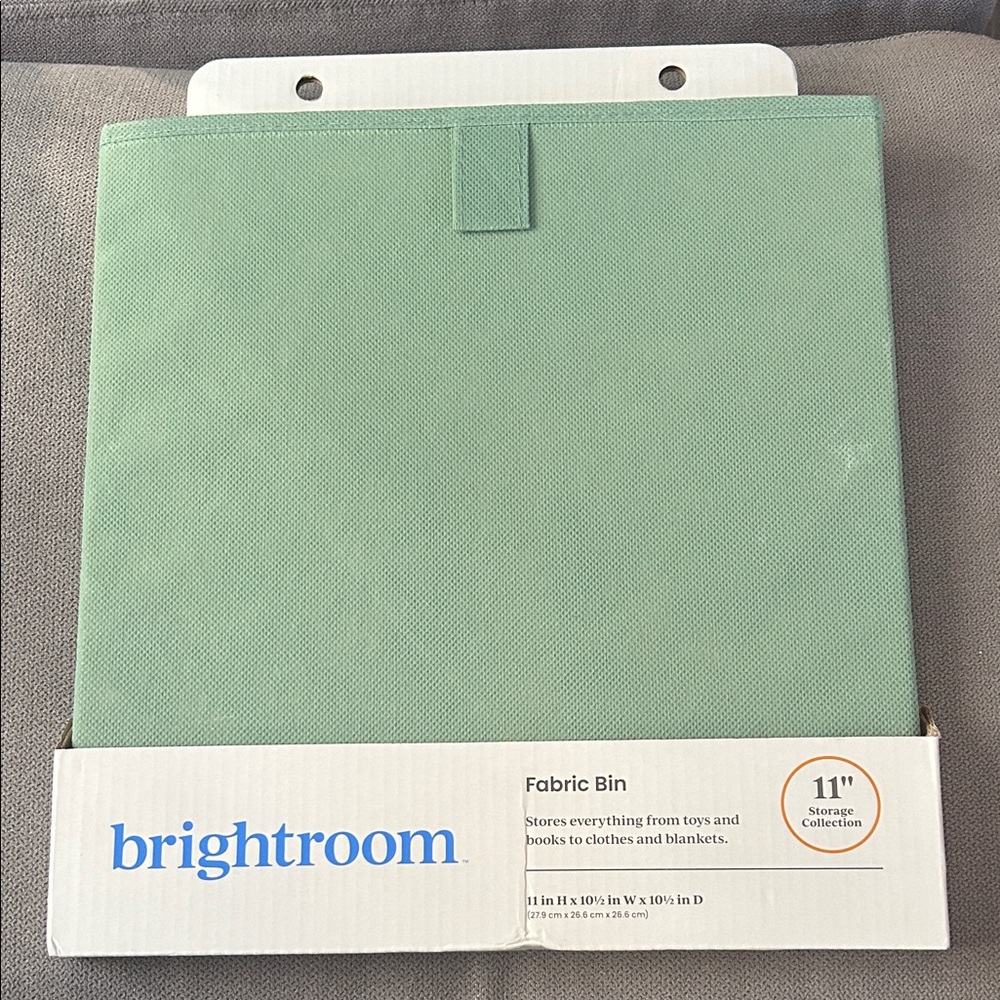 Brightroom/Target Green Fabric Bin